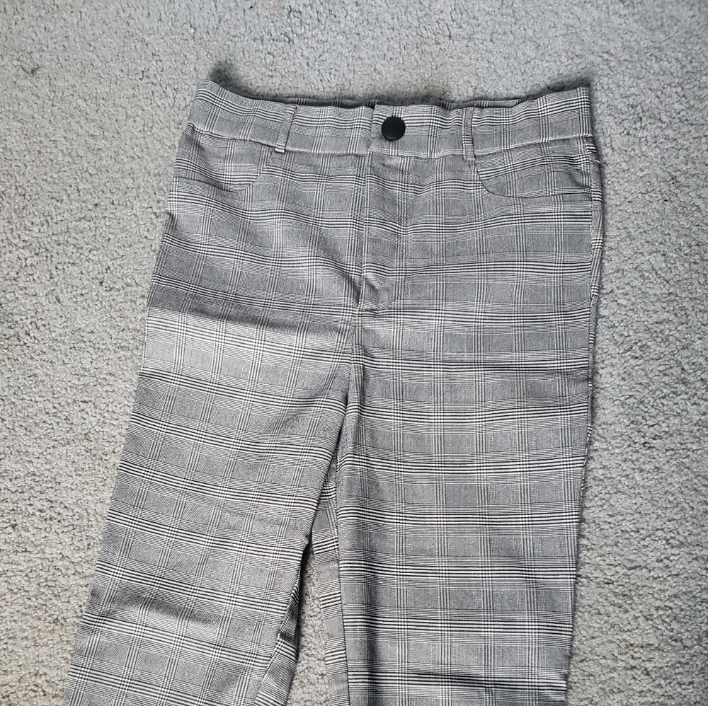 Forever21 High waisted Plaid pants